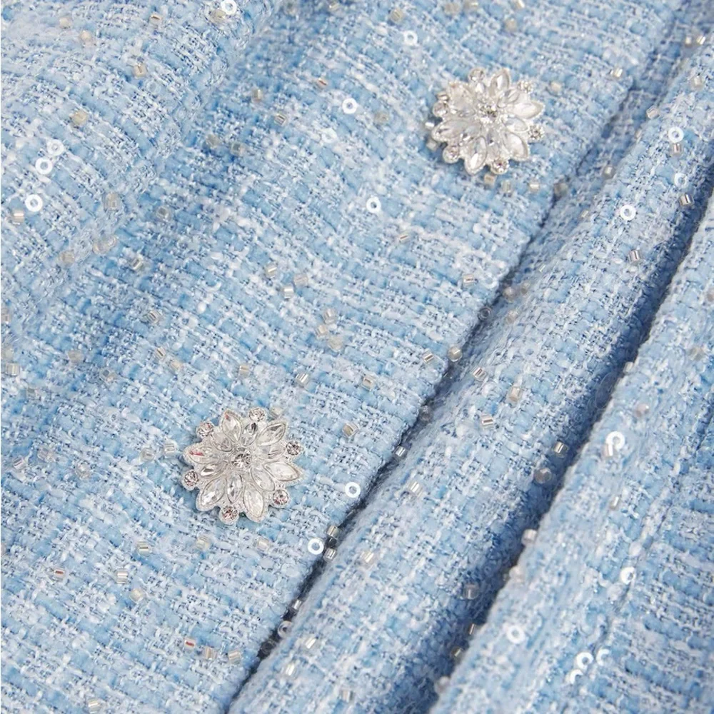 Marlo Girls Sequined Halter-neck Belted Jingle Dress Sz 4 - Picture 3 of 3